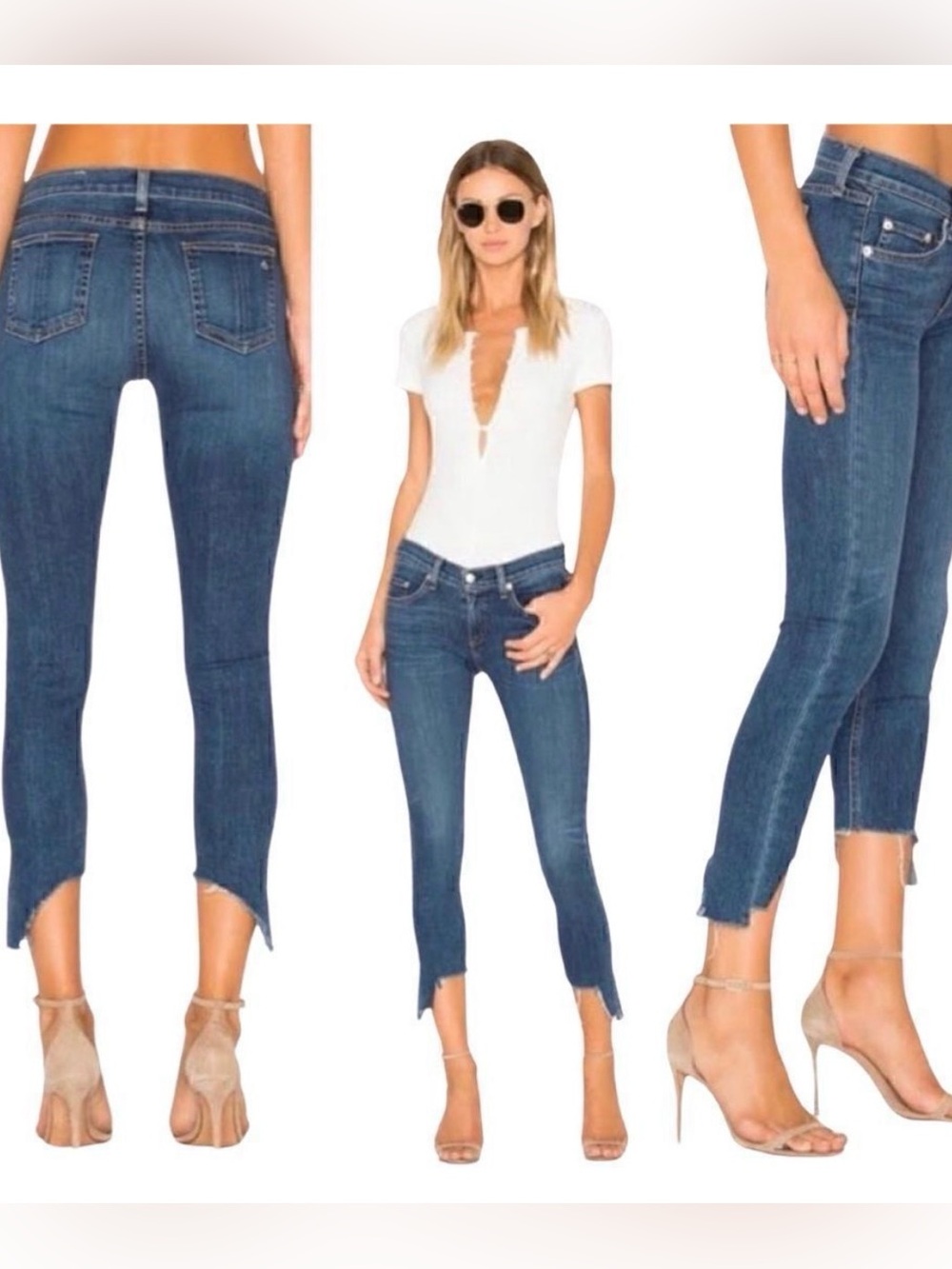 rag & Bone Hampton Capri jeans size 26
